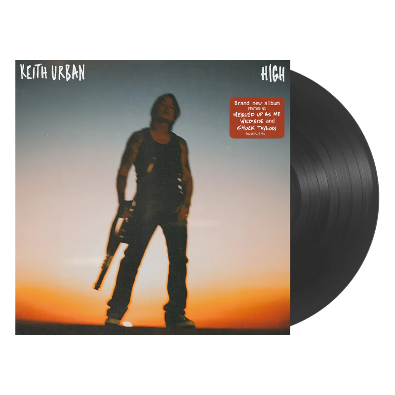 Keith Urban - HIGH [LP] 11th Studio Release (black vinyl)