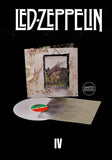 Led Zeppelin - Led Zeppelin IV [LP] (Crystal Clear 180 Gram Vinyl, Gartefold (limited)