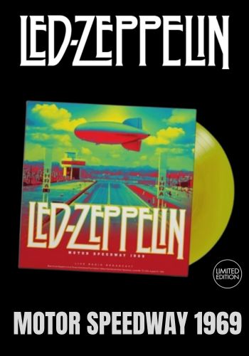 Led Zeppelin - Motor Speedway 1969 [LP] Limited 180gram Translucent Yellow Colored Vinyl (import)