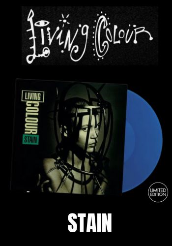 Living Colour - Stain [LP] Limited 180gram Blue Colored Vinyl, Numbered (import)