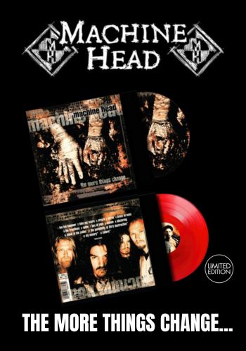 Machine Head - The More Things Change...[2LP] Limited Red Colored Vinyl, Illustrated A Side )import)