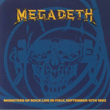 Megadeth - Monsters Of Rock Live In Italy [LP] Limited Black Vinyl (import) (Copy)