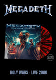 Megadeth - Holy Wars - Live 2000 [LP] Limited Red Splatter Colored Vinyl, Gatefold (import)