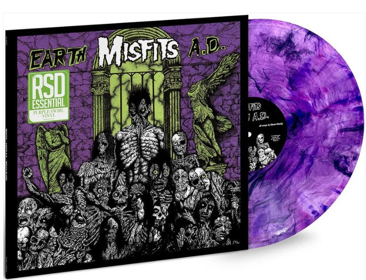 Misfits - Earth A.D. / Wolfs Blood [LP] Limited Purple Swirl Colored Vinyl