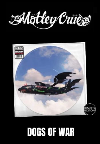 Motley Crue - Dogs Of War [LP] Limited Edition 12" Picture Disc