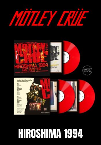 Motley Crue -Hiroshima 1994 [3LP] Limited Red Colored Vinyl (import)