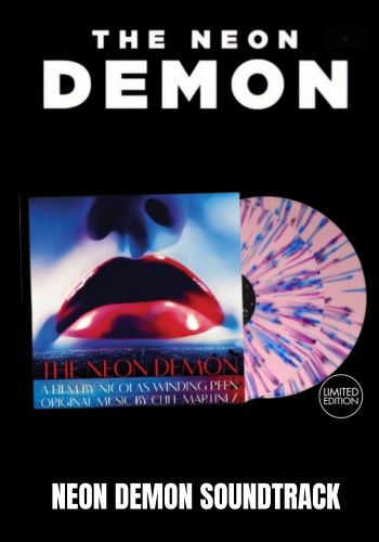 Cliff Martinez - The Neon Demon--Original Motion Picture Soundtrack (2LP) Limited Pink With Blue Purple Splatter Vinyl