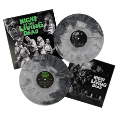 Night Of The Living Dead (1968 Soundtrack) [2LP] (Black & White Hand-Poured Vinyl, first time on vinyl, booklet)