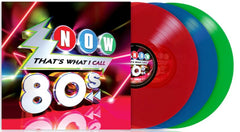 Now That's What I Call The 80s [3LP] Limited Red, Blue & Green Colored Vinyl!