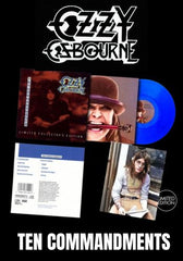 Ozzy Osbourne - Ten Commandments [LP] Limited Blue Colored Vinyl , Poster (import)