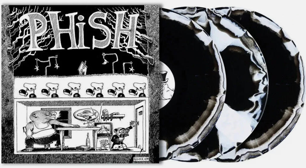 Phish - Junta [3LP] Limited Fluffhead Black/White Swirl Colored Vinyl