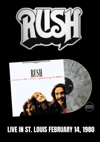 Rush - Live In St, Louis [2LP] Limited Hand-Numbered Grey Marbled Colored Vinyl (import)