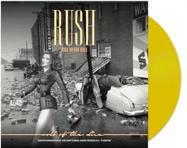 Rush - Roll Of The Dice [LP] Limited Yellow Colored Vinyl (import)