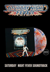 Saturday Night Fever (Soundtrack) [2LP] Limited Red, Orange & Blue Marble Colored Vinyl (import)