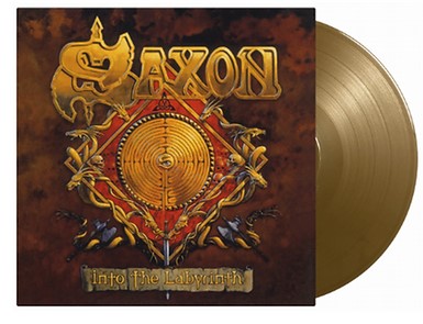 Saxon - Into The Labyrinth [LP] (LIMITED GOLD 180 Gram Audiophile Vinyl, 4 page booklet, exclusive cover print, numbered to 1000, import)