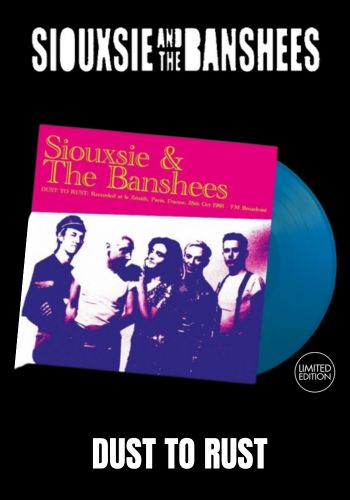 Siouxsie  And The Banchees - Dust To Rust [LP]  Limited Blue Colored Vinyl (import)