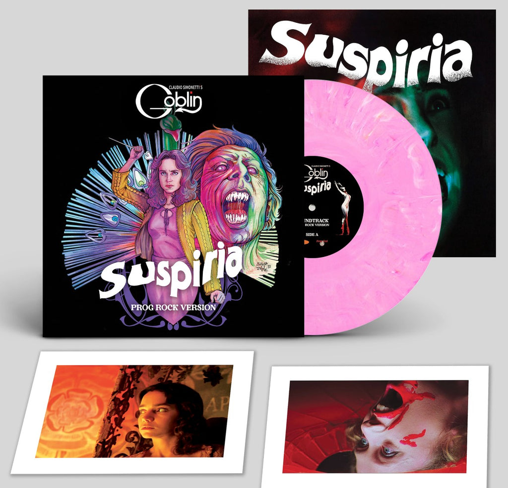 Claudio Simonetti's Goblin - Suspiria (Soundtrack) [LP] Limited Pink Vinyl, Deluxe Edition, insert, 2 postcards