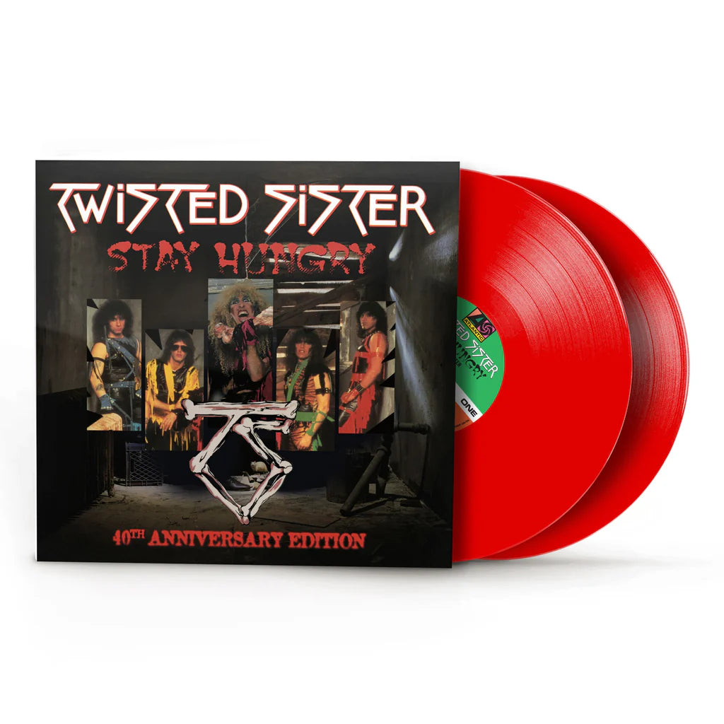 Twisted Sister - Stay Hungry [2LP] (Limited 40th Anniversary Translucent Red Colored Vinyl