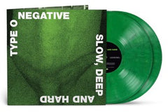 Type O Negative - Slow Deep And Hard [2LP] Limited Green & Black 140 Gram Colored Vinyl