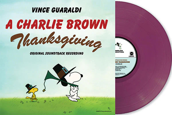 Vince Guaraldi - A Charlie Brown Thanksgiving [LP] Limited Purple Jellybean Colored Vinyl