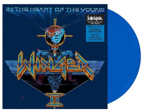 Winger - Winger II: In The Heart Of The Young [LP] Limited Cobalt Blue Colored Vinyl