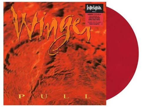 Winger - Pull [LP] Limited Apple Red Colored Vinyl