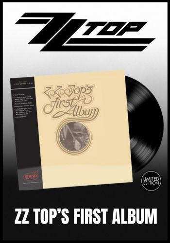 ZZ Top - ZZ Top's First Album [LP] Limited 180gram vinyl,  Glossy Gatefold, 2025 reissue