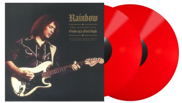 Rainbow -The Definitive Osaka 1978 Final Night Limited Red Color – Hot Tracks